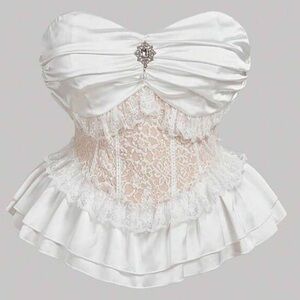 Lace Bustier Top NWT